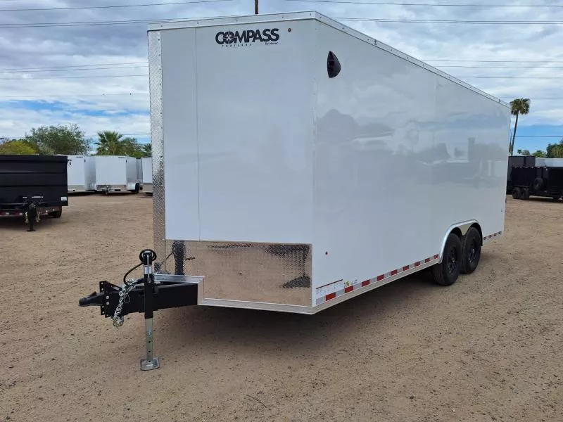 2026 Compass 20x8.5 Jasper SE, 14K GVWR, Ramp Door Cargo / Enclosed Trailer