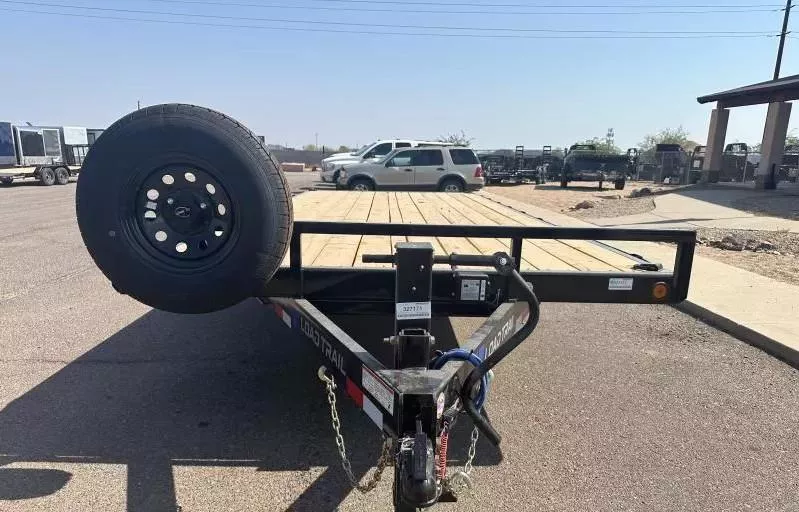 2024 Load Trail 20x102 Tandem Axle, 14K GVWR, Deck Over, Slide in Ramps Equipment Trailer