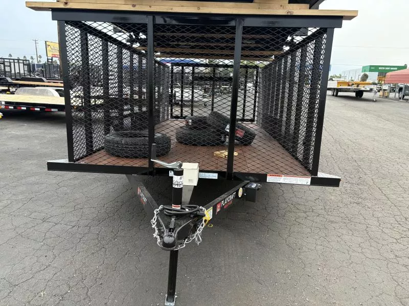 2026 Sun Country 16x83 SU Tandem Axle, 4' Raised and Expanded Sides, 7K GVWR, Ramp Gate, Wrap Tongue, Spare Mount Other Trailer