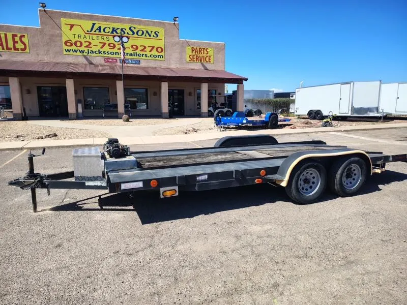 2013 Carson Trailers 18'x83"  Car Hauler, Tandem Axle, 7k GVWR, W/ Winch Other Trailer