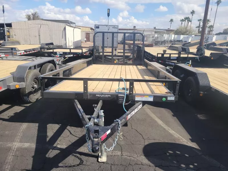 2026 PJ Trailers 16x83 Tandem Axle, 7K GVWR Channel Utility Other Trailer