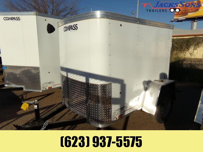 2021 Compass 4 X 6 EASY PULL CARGO Enclosed Cargo Trailer 2021 Compass 4 X 6 EASY PULL CARGO Enclosed Cargo Trailer