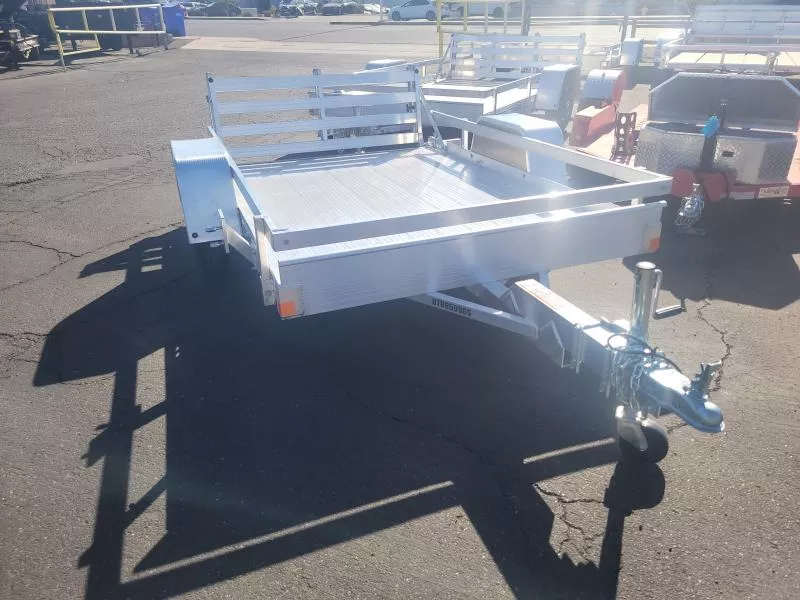 2025 Bear Track 08x65 Aluminum Single Axle 2K GVWR, Utility Trailer Equipment Trailer