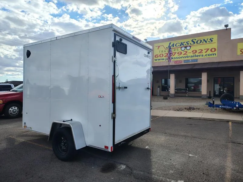 2026 Compass 10x6 Indigo DLX, 3K GVWR, 6" Extra Height, Ramp Door Other Trailer