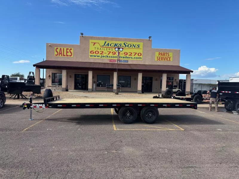 2026 PJ Trailers 20x101x6" Channel Tandem Axle, 14K GVWR, Deckover, Slide In Ramps Other Trailer