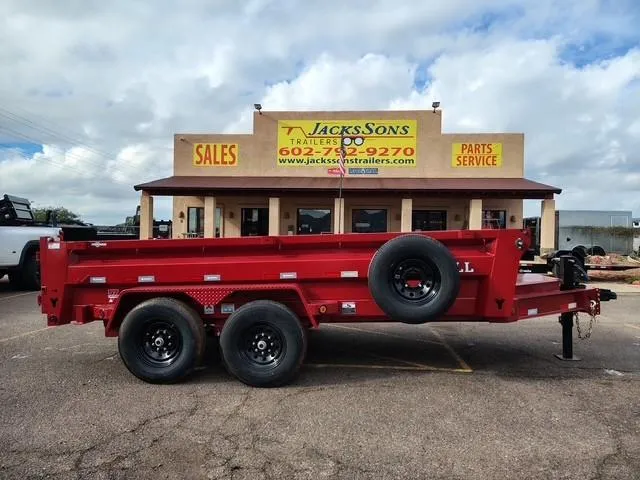2026 Norstar 14x83 Ironbull Tandem Axle Dump, 15K GVWR, 24" Sides Other Trailer