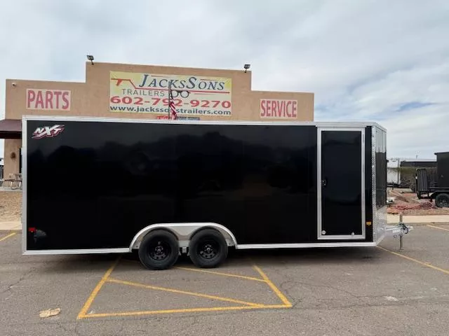2025 ALCOM 20x8.5 All Aluminum, XLT-P Car Hauler, 7K GVWR, Ramp Door Cargo / Enclosed Trailer