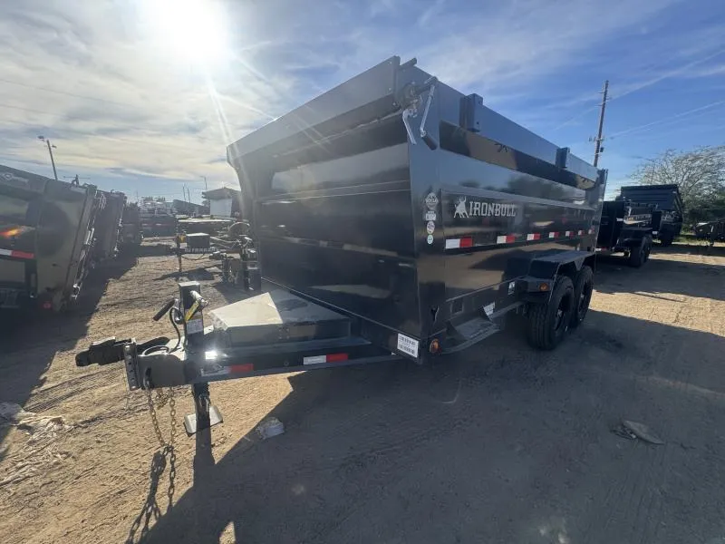 2026 Norstar 14x83 IronBull Tandem Axle Dump, 15K GVWR, 48" Sides, Solar Charger Other Trailer
