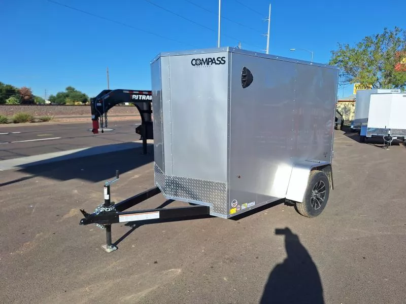 2026 Compass 8x5 Indigo DLX, 3K GVWR, Rear Doors Other Trailer