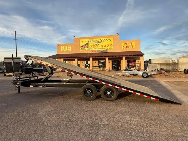 2026 Norstar 24x102" IronBull Tandem Axle, 14K GVWR, Deckover Tilt, Scissor UPG Other Trailer