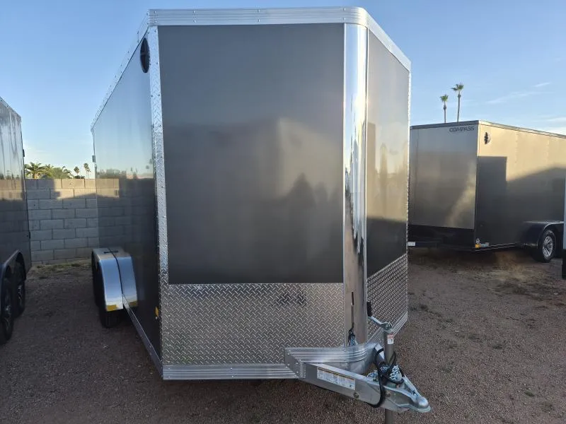 2026 ALCOM 16x7.4 All Aluminum NXT Car Hauler, 7K GVWR, Side Door, Ramp Door Other Trailer