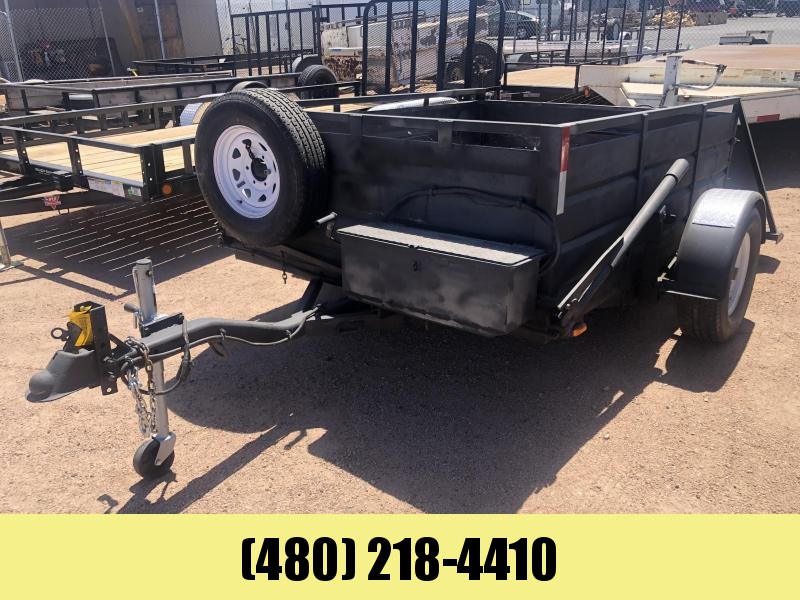 1997 Jacobs 5.5x8 Drop Deck Trailer Flatbed Trailer 1997 Jacobs 5.5x8 Drop Deck Trailer Flatbed Trailer