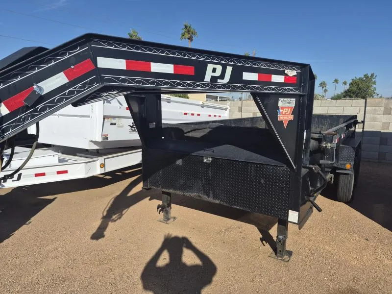 2020 PJ Trailers 14'x83" Low Pro Dump, 2x7000 Dump Trailer