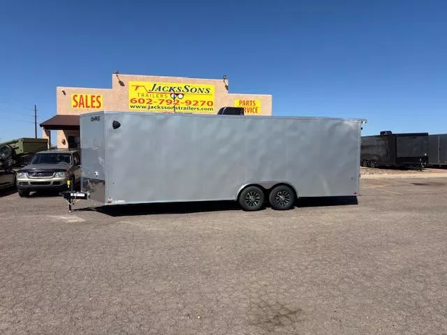 2025 Compass 24x8.5 Jasper SE Car Hauler, 10K GVWR, A/C Heat, Ramp Door Cargo / Enclosed Trailer