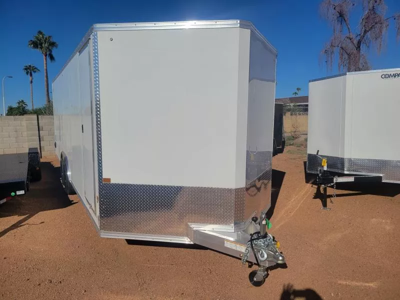 2026 ALCOM 24x8.5 All Aluminum XLT-P Car Hauler, Elite Escape Door, 10K GVWR, Ramp Door Other Trailer