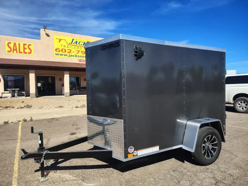 2026 Compass 08x5 Indigio DLX, 3K GVWR,  Rear Swing Door Other Trailer