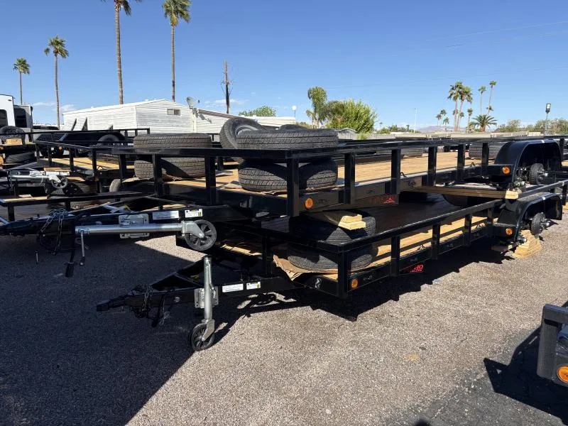 2025 Echo Trailers 22x7 Echo Advantage, 7K GVWR, ATV Trailer Equipment Trailer