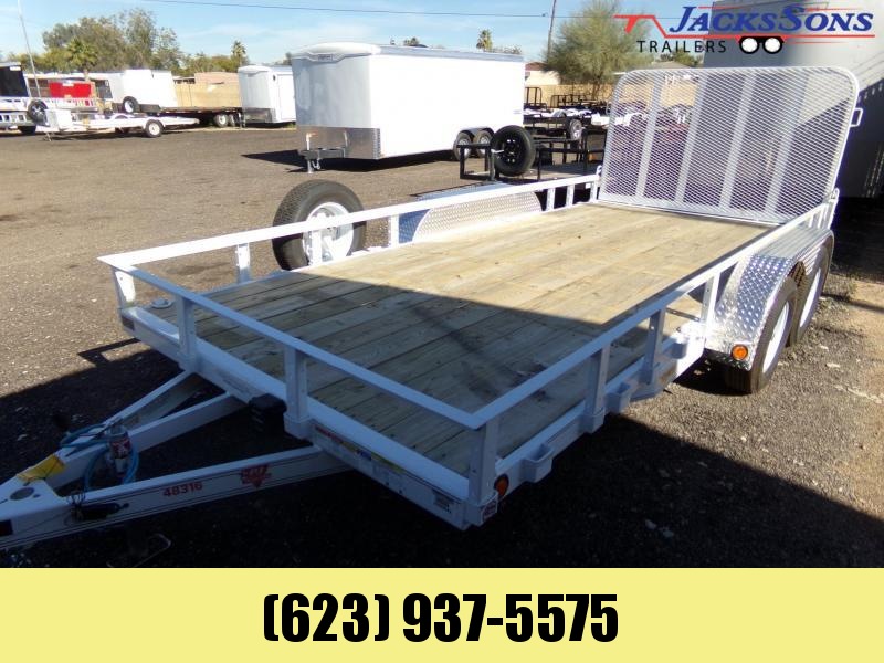 2020 PJ Trailers 16 X 83 UTV / UTILITY W RAMP GATE Utility Trailer 2020 PJ Trailers 16 X 83 UTV / UTILITY W RAMP GATE Utility Trailer