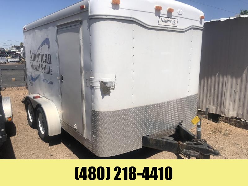 2002 Haulmark Transport 7x12 Enclosed Cargo Trailer 2002 Haulmark Transport 7x12 Enclosed Cargo Trailer