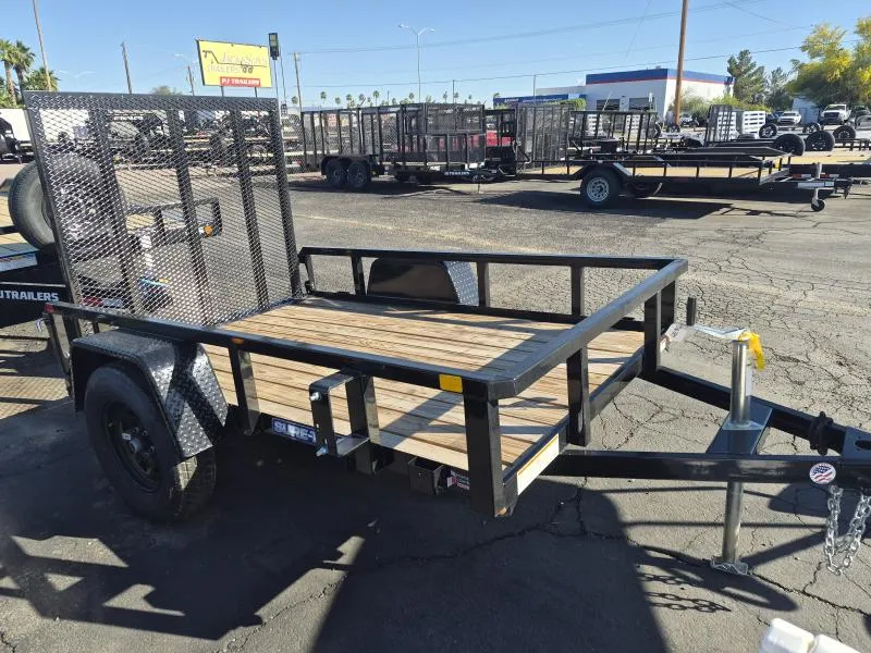 2025 Sure-Trac 8x5 Tube Top Utility, 3K GVWR, Fold-Up Gate Other Trailer