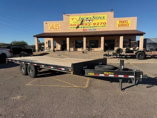 2022 Big Tex Trailers 20x102" Tandem Axle, 14K GVWR, Deckover, Slide-In Ramps Other Trailer
