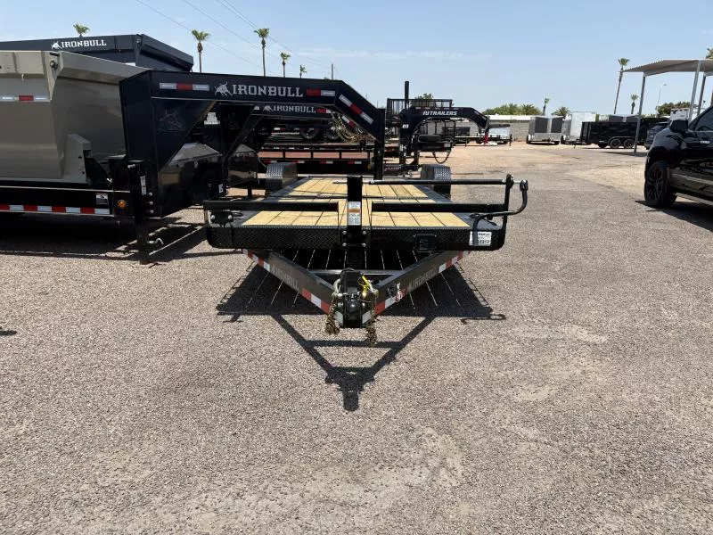 2026 Norstar 24x83 Ironbull Tandem Axle, 14K GVWR, Low-Pro Power Tilt Equipment Trailer