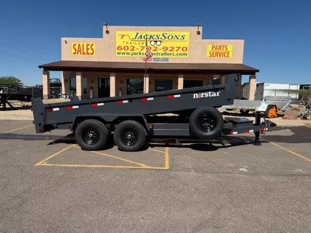 2026 Norstar 16X83" Norstar, Tandem Axle, 14K GVWR, 20" Sides Dump Trailer