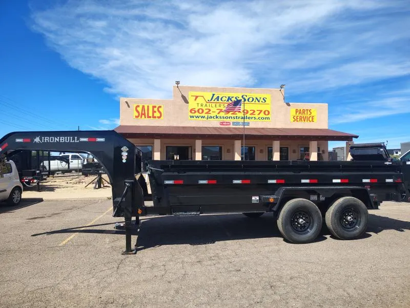 2026 Norstar 16x83 IronBull Gooseneck, Tandem Axle Dump, 15K GVWR, 24" Sides Other Trailer