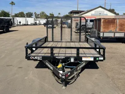 2026 PJ Trailers 12x77 Tandem Axle, 7K GVWR, Channel Utility Other Trailer