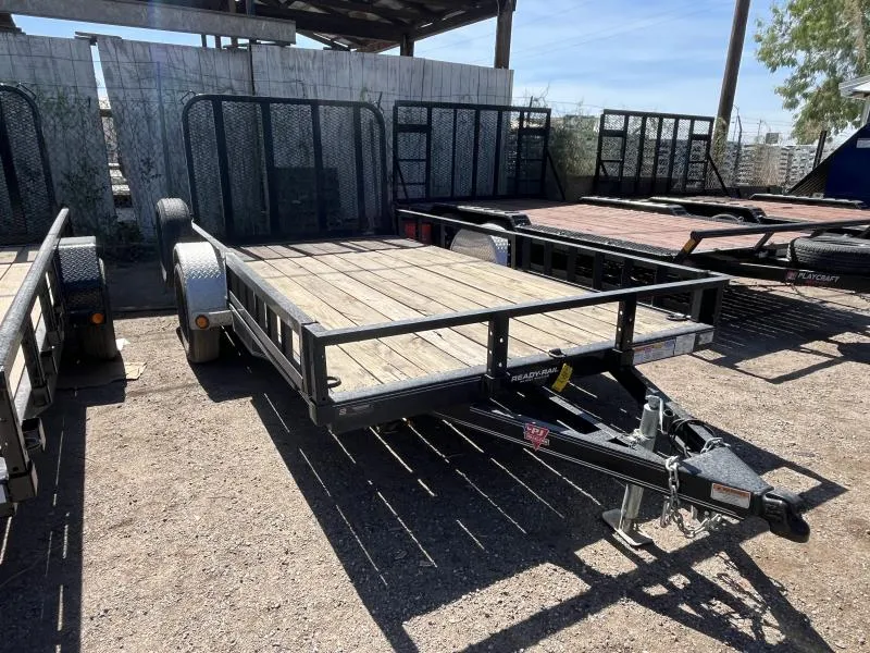 2021 PJ Trailers PJ 12'x77" Single Axle Channel Utility, ATV Ramps Other Trailer