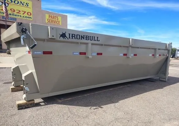 2026 Norstar 16x83 Ironbull Rolloff Dump Bin, 48" Sides Other Trailer