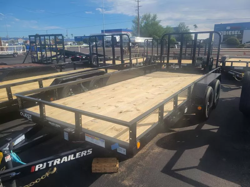 2026 PJ Trailers 14x77 Tandem Axle, 7K GVWR, Channel Utility Other Trailer