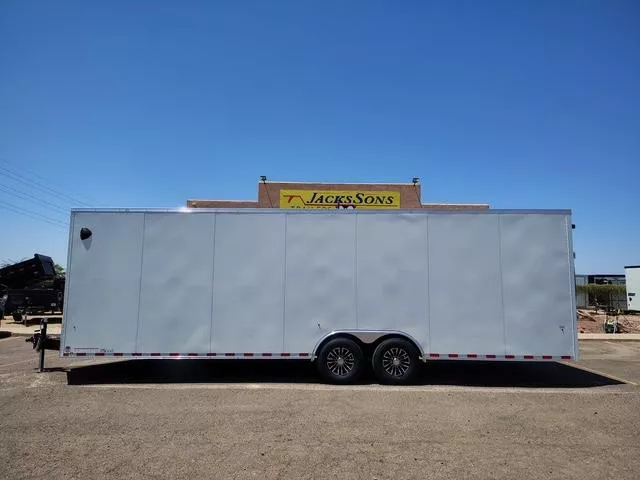 2026 Compass 28x8.5 Jasper SE Car Hauler, 14K GVWR, Ramp Door Cargo / Enclosed Trailer