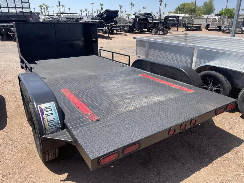 2010 CATI 16x6.5 Tandem Axle, 7K GVWR, Steel Deck Utility Other Trailer