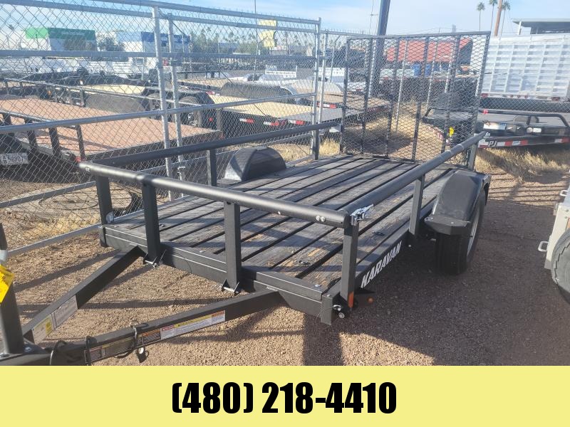 2023 Aluma 12X77 HEAVY SINGLE AXLE BIFOLD TG UTILITY TRAILER Flatbed