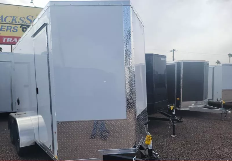 2025 Compass 12x6 Jasper SE, 7K GVWR, Ramp Door Cargo / Enclosed Trailer