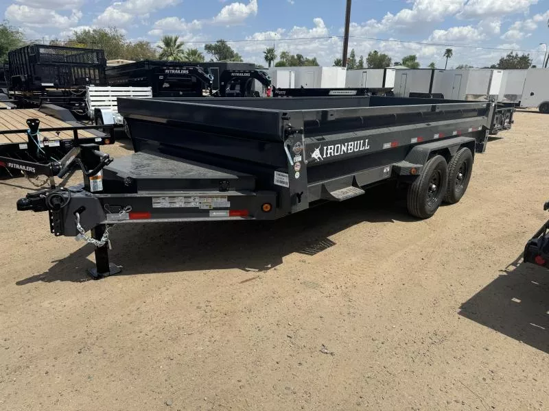 2026 Norstar 16x83 IronBull, Tandem Axle Dump, 14K GVWR, 24" Sides Dump Trailer