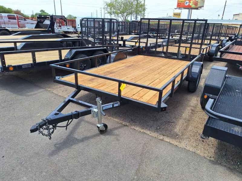 2026 Voyager 12x7 Echo Advantage, 3K GVWR, Single Axle Utility Trailer Equipment Trailer