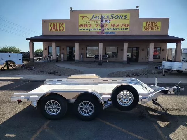 2026 Aluma 12x78 All Aluminum, 7K GVWR, Tandem Axle-7812TA-EL-R-RTD Other Trailer