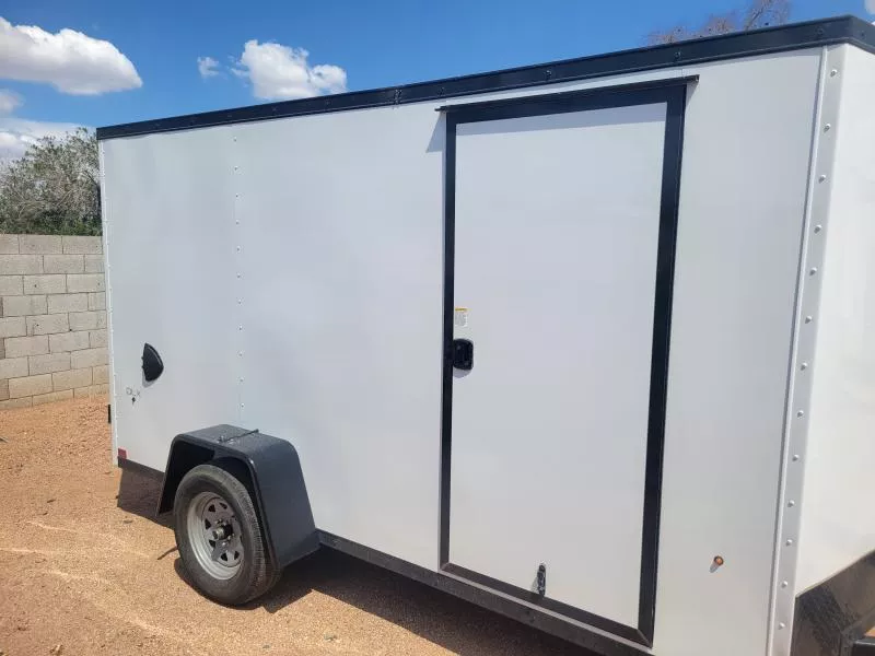 2026 Compass 12x6 Indigo DLX, 3K GVWR, Ramp Door Cargo / Enclosed Trailer