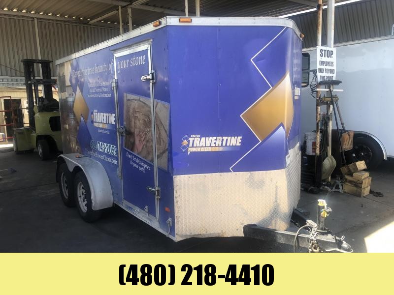 2015 Haulmark 6x12 2x3500 Enclosed Cargo Trailer 2015 Haulmark 6x12 2x3500 Enclosed Cargo Trailer