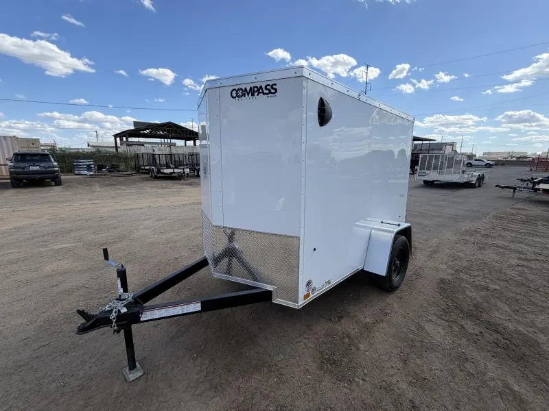 2026 Compass 08x5 Indigo DLX, 3K GVWR, Ramp Door Other Trailer