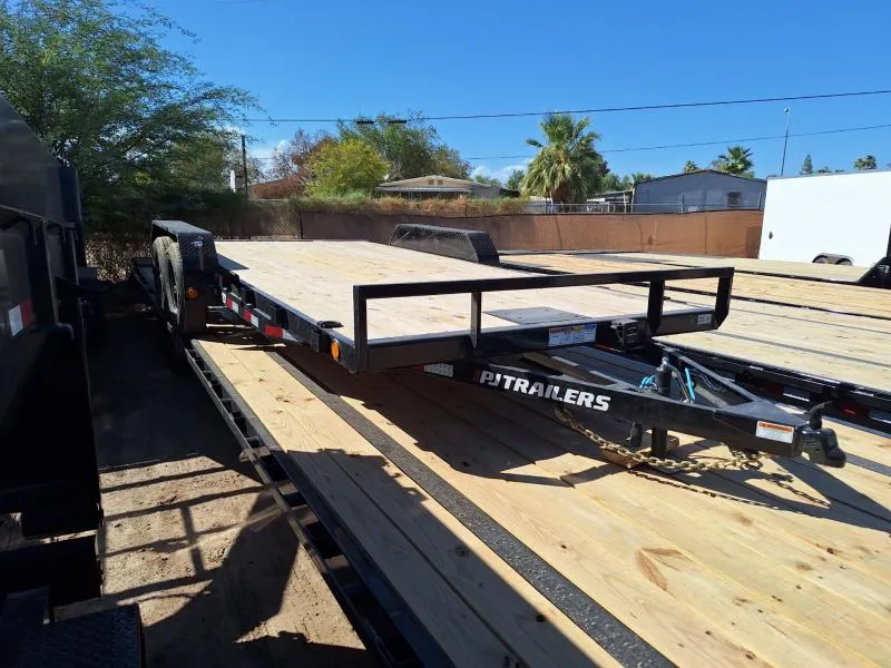 2026 PJ Trailers 18x83x4" Channel Tandem Axle 7K GVWR, Carhauler Equipment Trailer