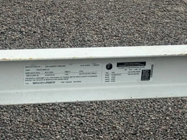 used Other Trailers Sun Country  for sale, in Mesa, AZ Thumbnail 7