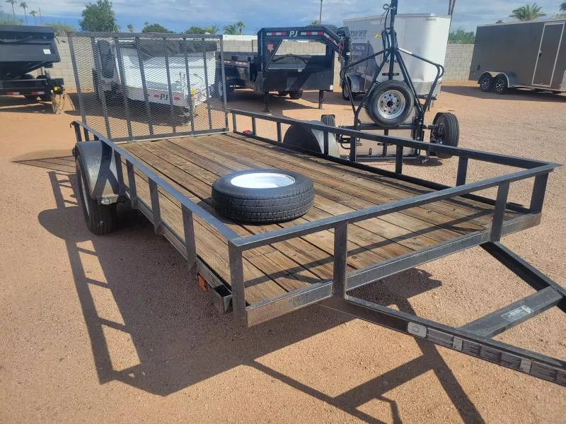 2010 Carry-On Carry On 6x12 utility trailer ramp gate 2990#gvw Other Trailer