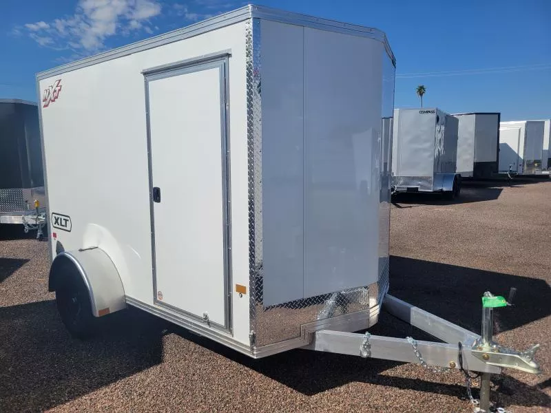 2026 ALCOM 10x6 All Aluminum XLT-P Enclosed, 3K GVWR, Ramp Door Cargo / Enclosed Trailer
