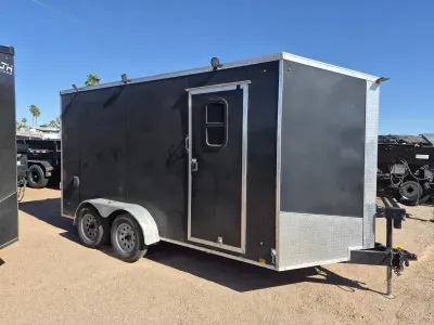 2019 Look Trailers Look 7x14 Enclosed Trailer Tandem Other Trailer