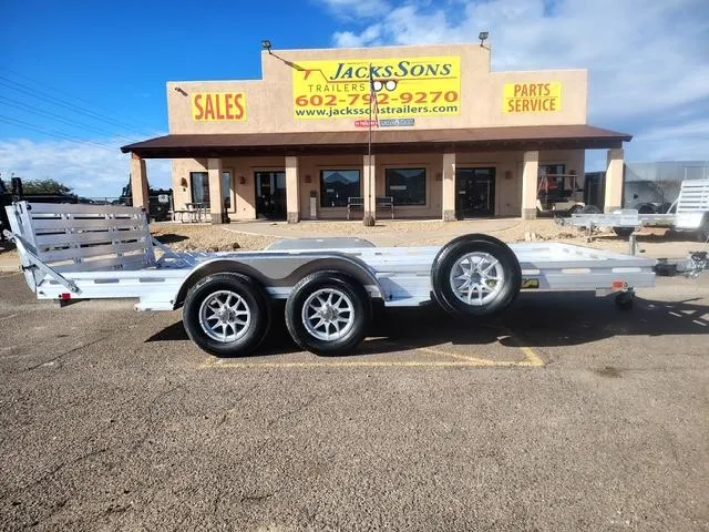 2027 Aluma 16x80 All Aluminum, 8K GVWR, Tandem Axle (8016TA-EL-R-BT-RTD) Other Trailer