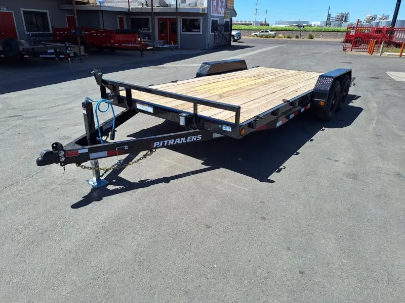 2026 PJ Trailers 18x83x5" Channel Tandem Axle, 10K GVWR, Equipment, Slide In Ramps Other Trailer