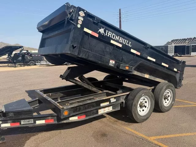 2022 Iron Bull 12X72 Tandem Axle Dump, 14K, 14PLY, 24" Sides Other Trailer